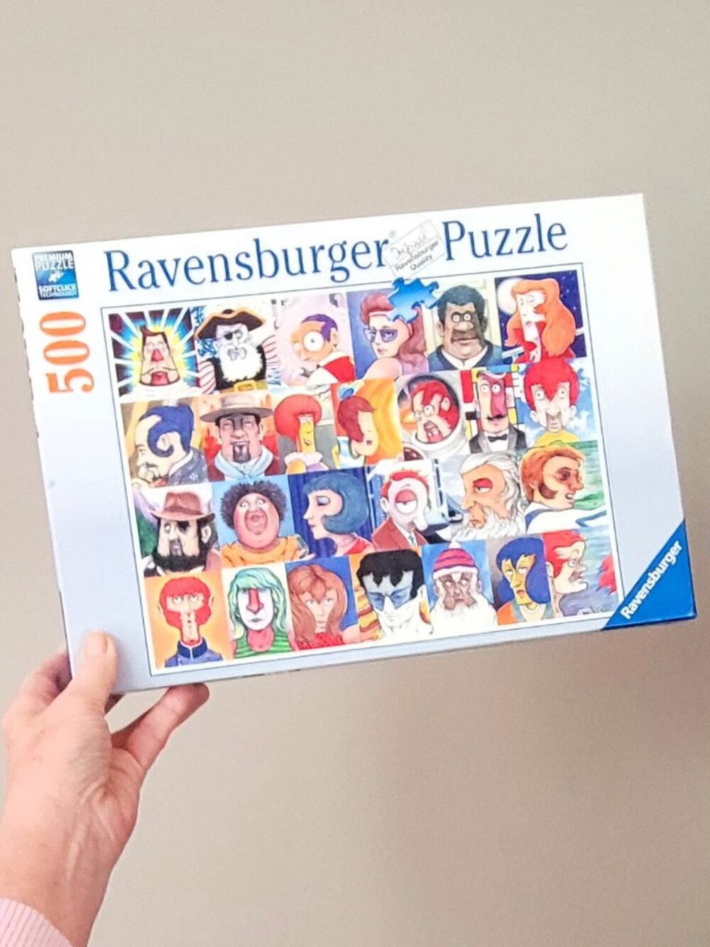 TYPEFACES by Ravensburger JIGSAW PUZZLE 500 pieces